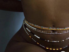 Load image into Gallery viewer, Ghanaian Deluxe Glass Waist Beads - Large