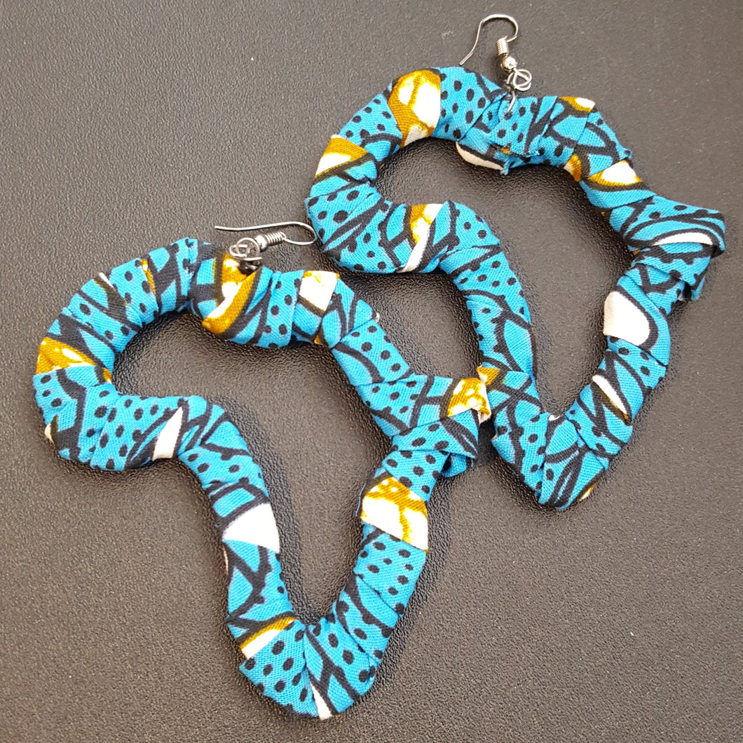 Ankara 'Africa' Earrings