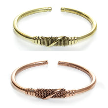 Load image into Gallery viewer, Unisex Kenyan Metal Twist Bracelets